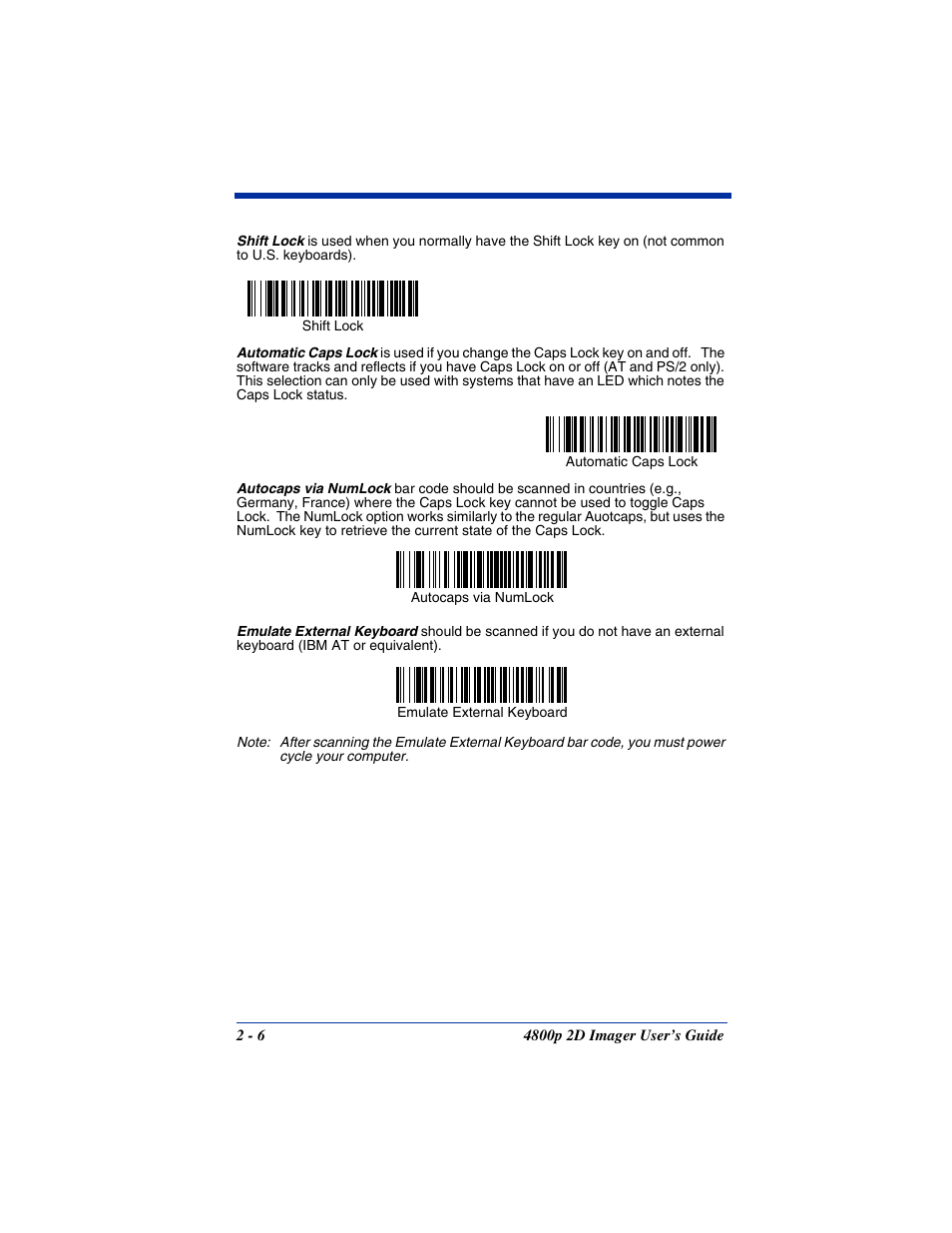 Hand Held Products 2D IMAGER 4800P User Manual | Page 26 / 184