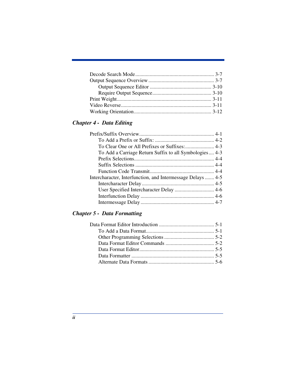 Hand Held Products 2D IMAGER 4800P User Manual | Page 8 / 184