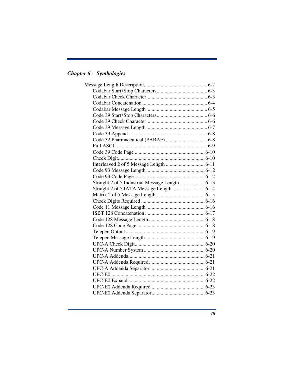 Hand Held Products 2D IMAGER 4800P User Manual | Page 9 / 184
