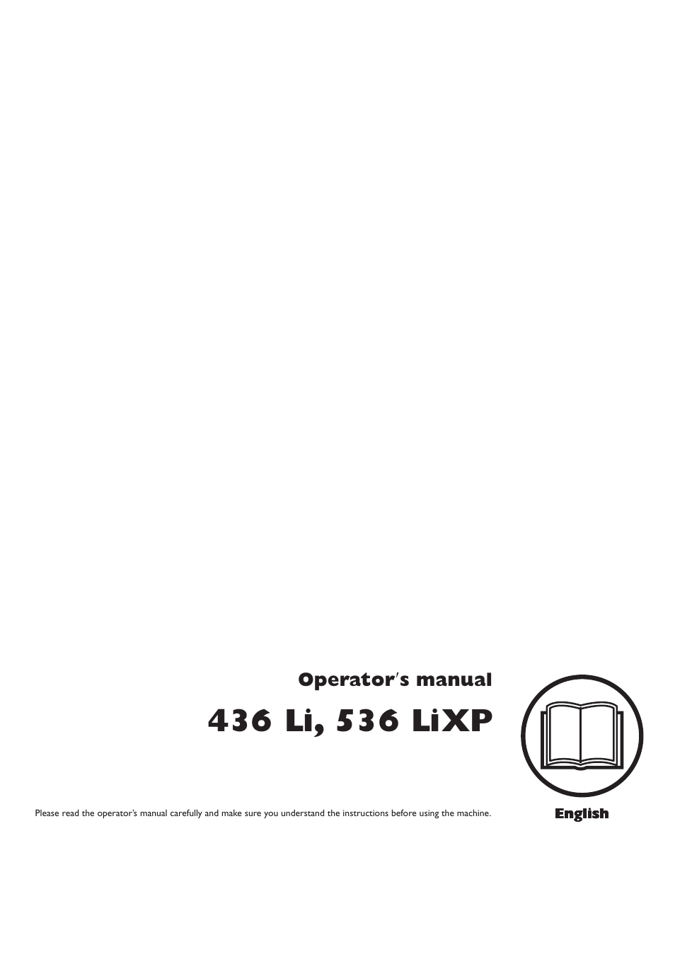 Husqvarna 536 LIXP User Manual | 44 pages