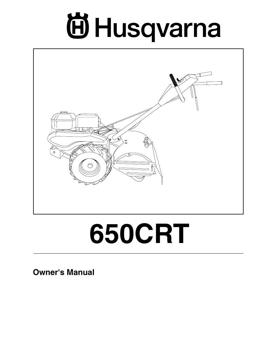 Husqvarna 650CRT User Manual | 28 pages