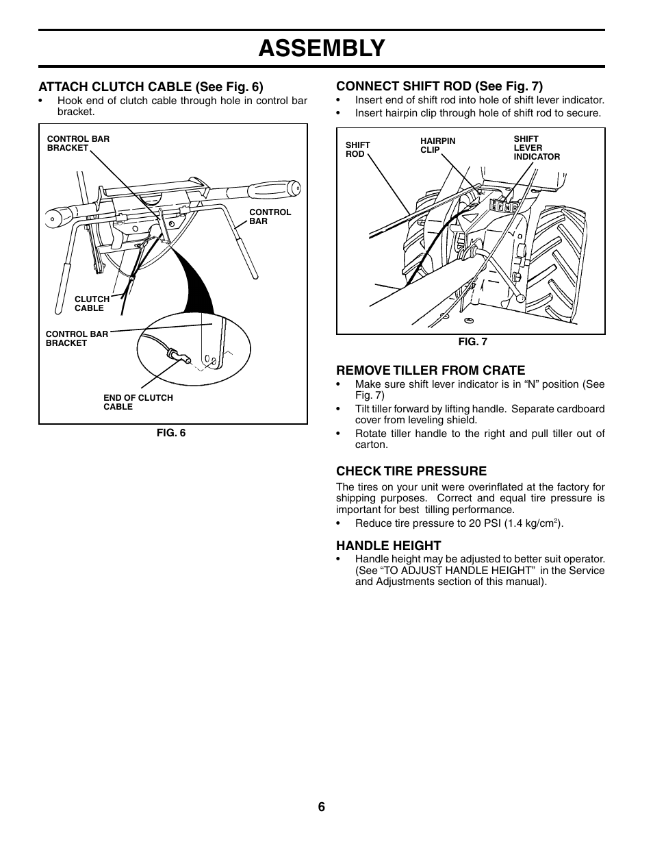 Assembly | Husqvarna 650CRT User Manual | Page 6 / 28