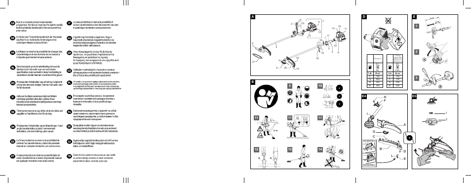 Ab 13 14 d e | Husqvarna 953900765 User Manual | Page 2 / 13