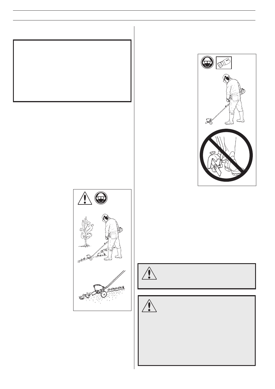 Safety instructions, General working instructions, Basic working techniques | Husqvarna 322E User Manual | Page 10 / 24