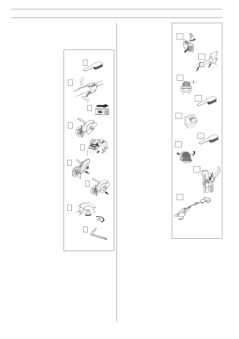 Maintenance, Maintenance schedule | Husqvarna 322E User Manual | Page 20 / 24