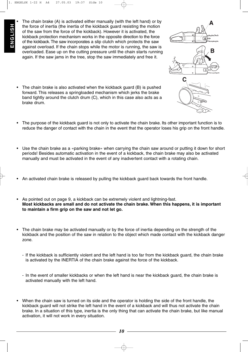 Husqvarna 320 User Manual | Page 11 / 25