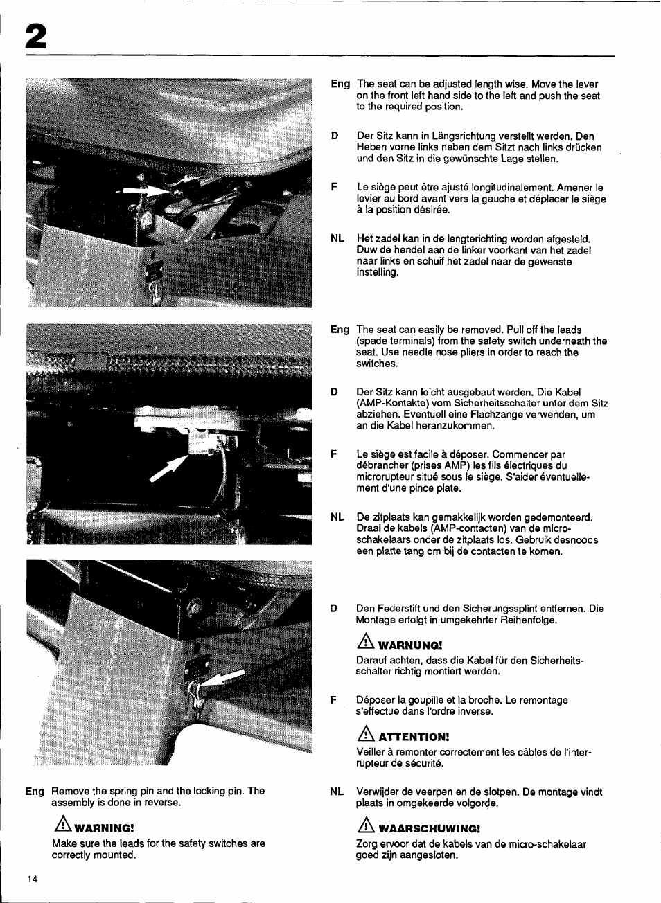 Husqvarna 1000-14 User Manual | Page 16 / 68