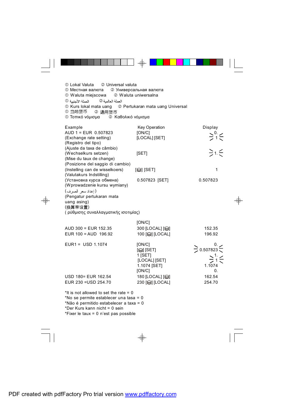 CITIZEN CPC-110 User Manual | Page 5 / 11