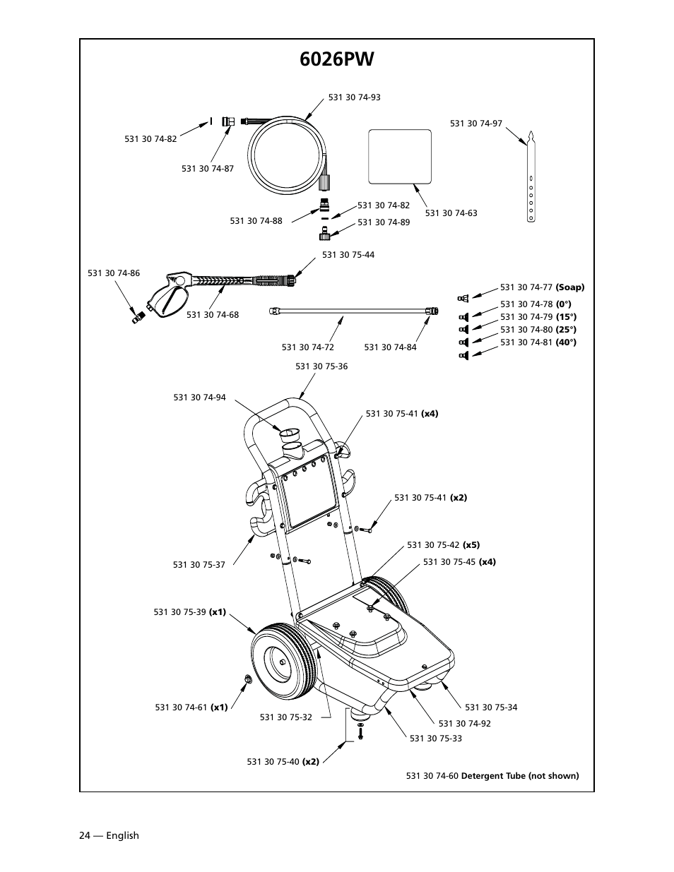 6026pw | Husqvarna 9030PW User Manual | Page 25 / 30