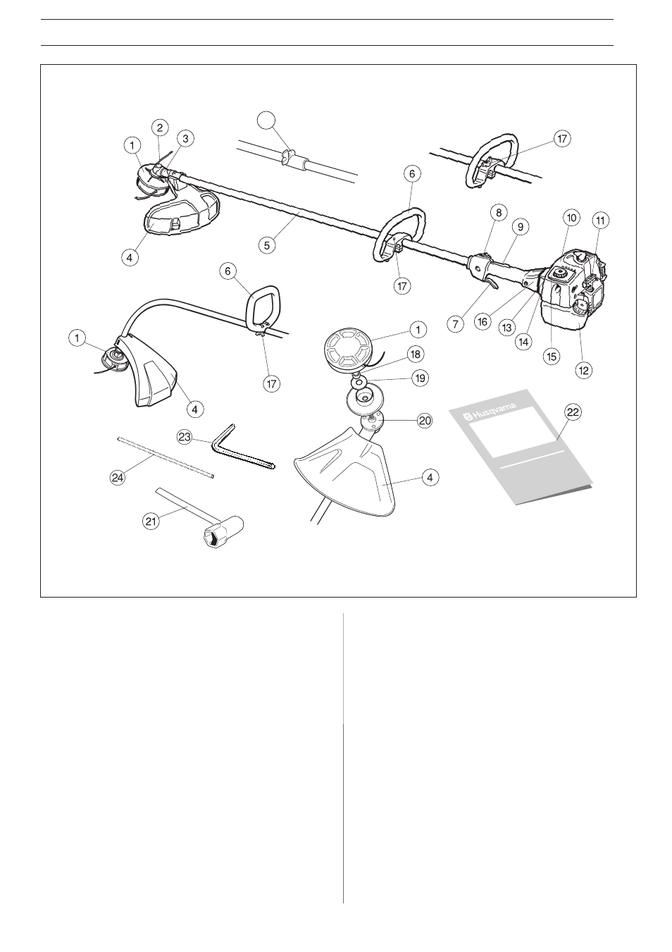 What is what, L-x/l-xt, C/c-x l-xt | What is what on the trimmer | Husqvarna 322C User Manual | Page 11 / 36