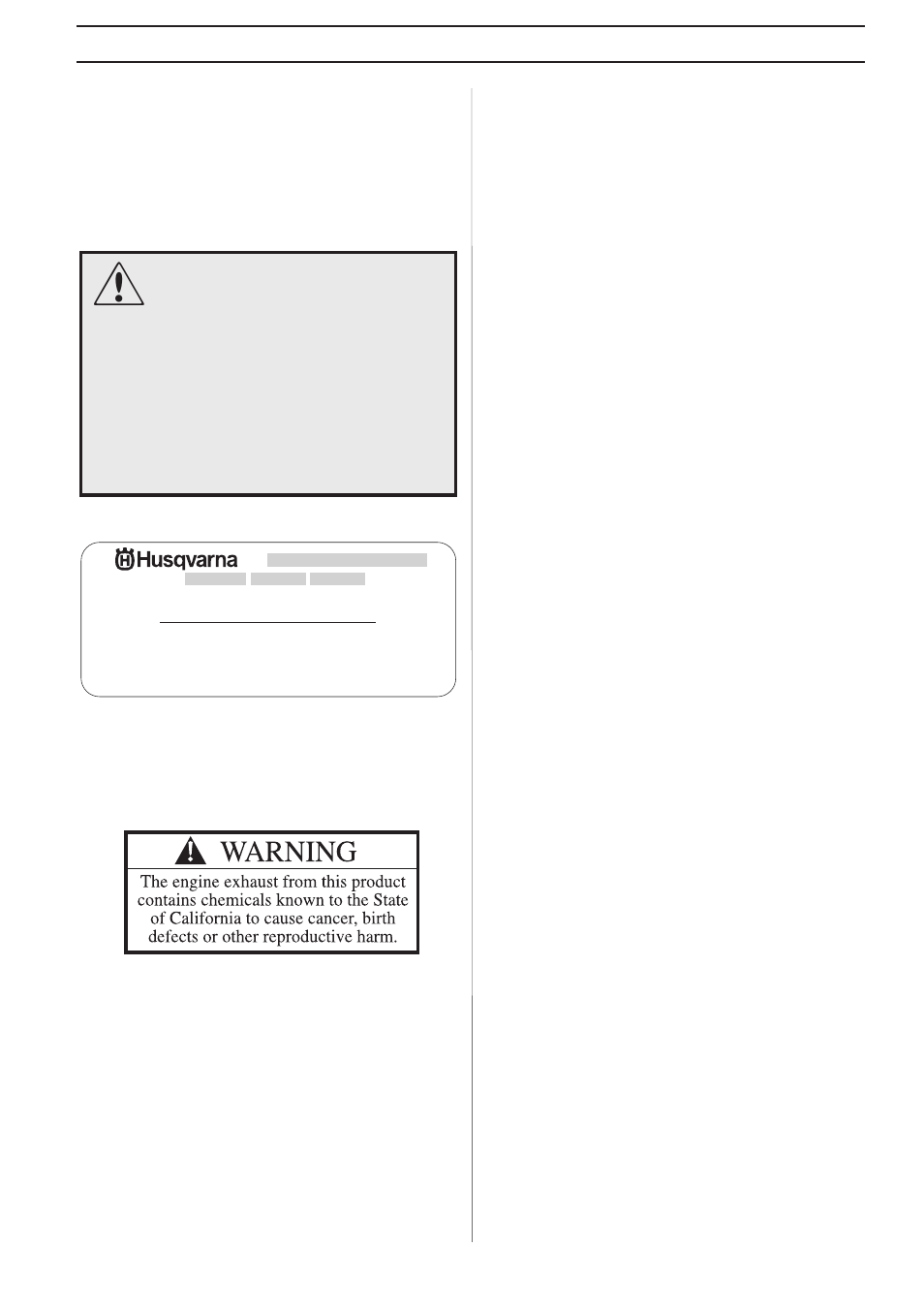 Husqvarna 322C User Manual | Page 3 / 36