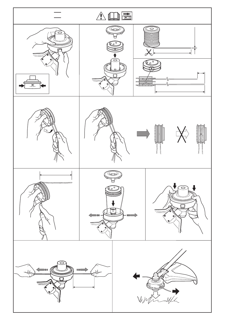 Trimmy hit vi | Husqvarna 322C User Manual | Page 30 / 36