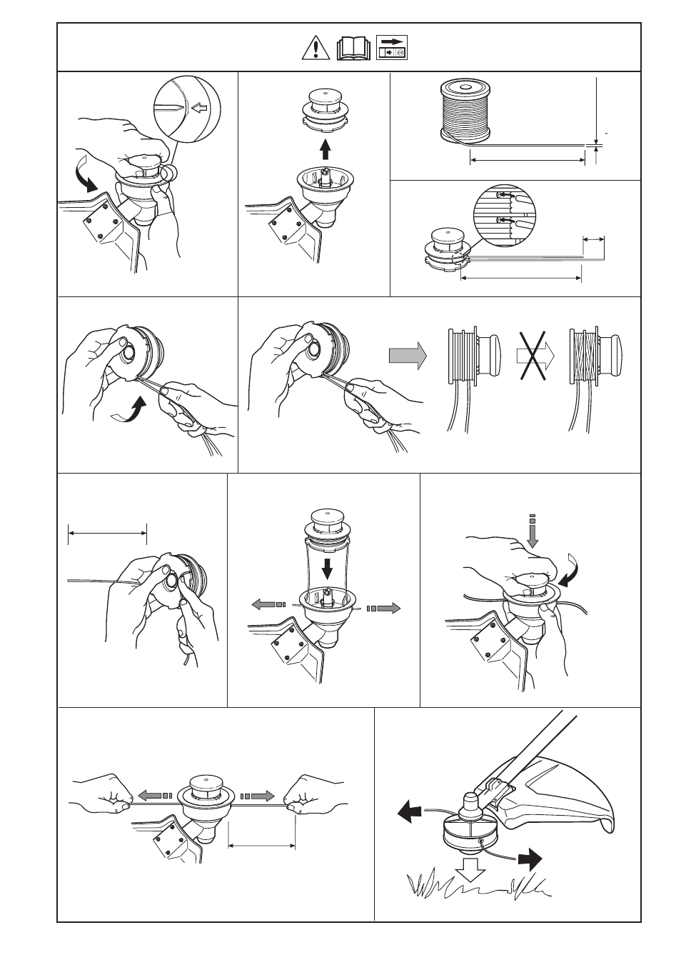 Trimmy vii | Husqvarna 322C User Manual | Page 33 / 36