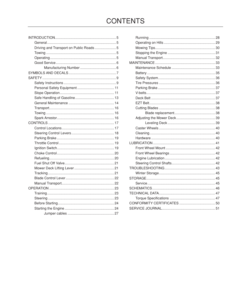 Husqvarna 966582101 User Manual | Page 3 / 56