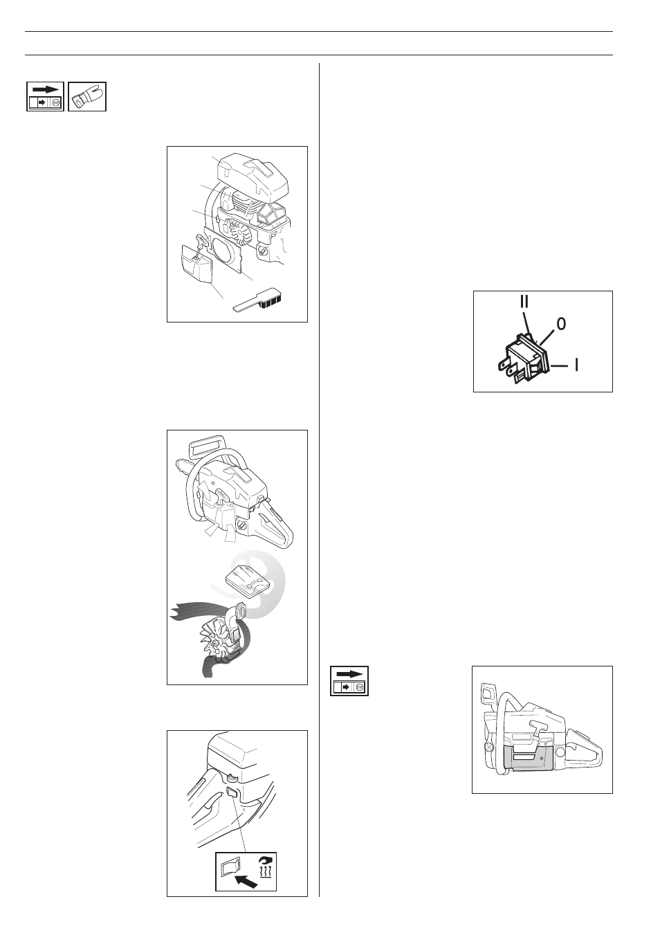 Maintenance, Cooling system, Winter use | Temperature -5°c or colder, Canada, All other countries | Husqvarna 362XP User Manual | Page 32 / 36