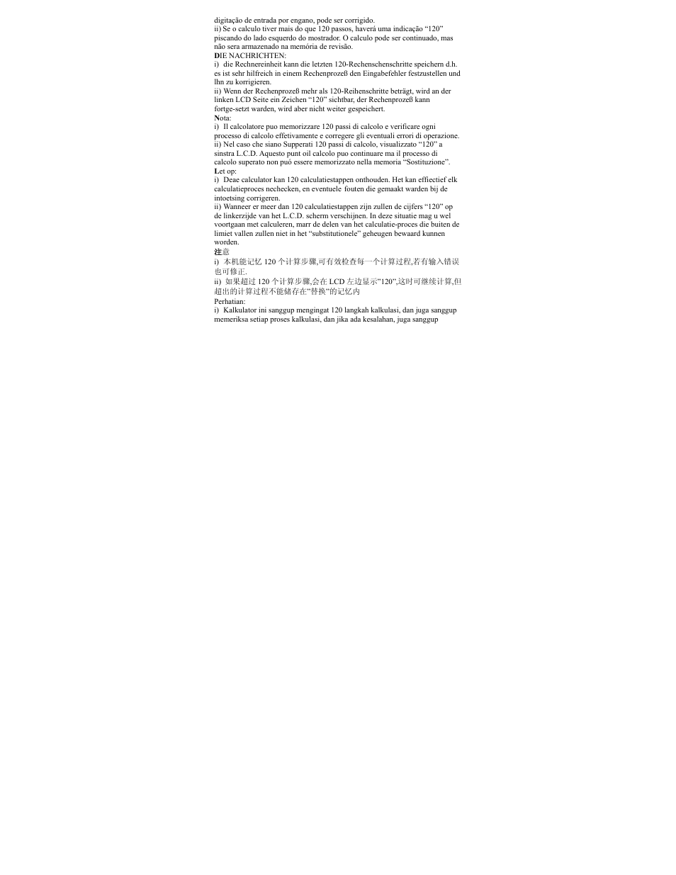 CITIZEN CT-333 User Manual | Page 16 / 24