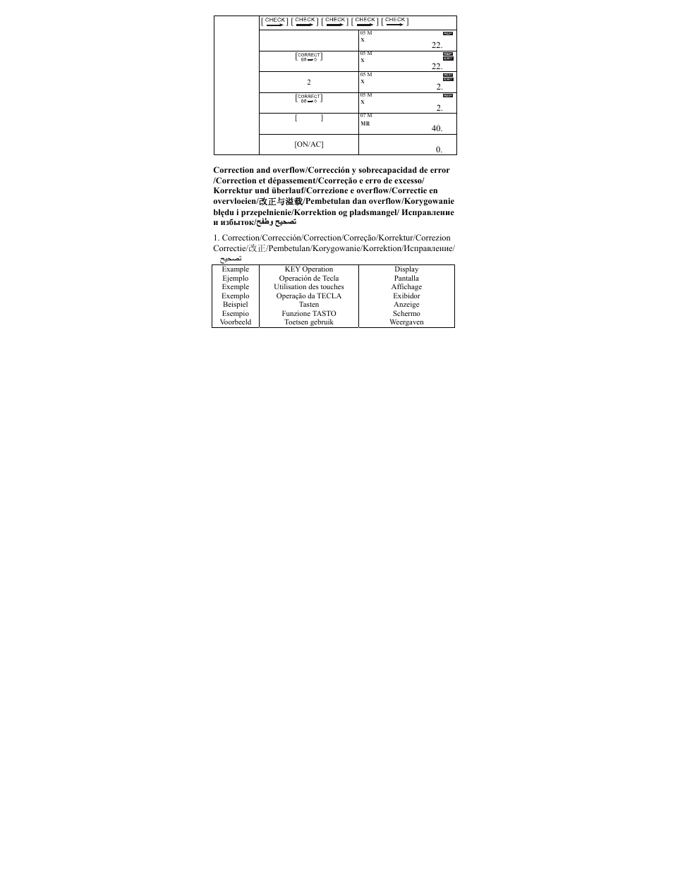 CITIZEN CT-333 User Manual | Page 20 / 24