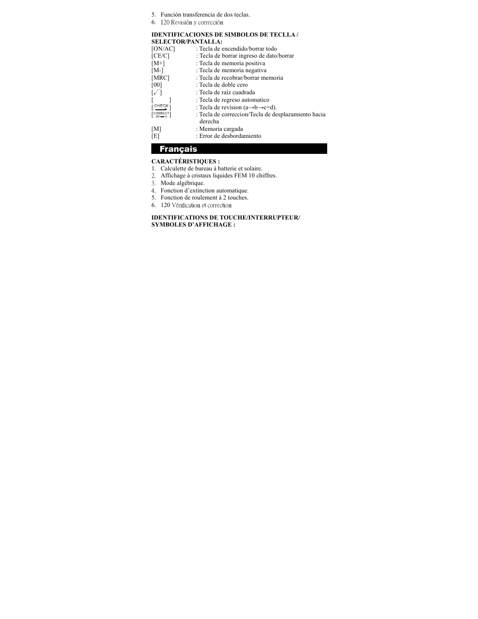 CITIZEN CT-333 User Manual | Page 4 / 24