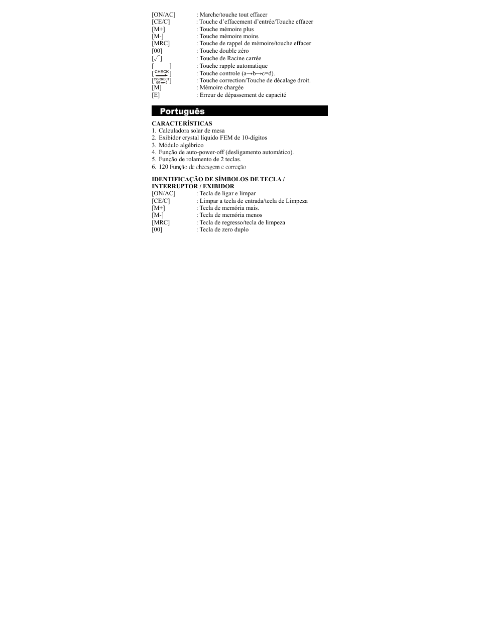 CITIZEN CT-333 User Manual | Page 5 / 24