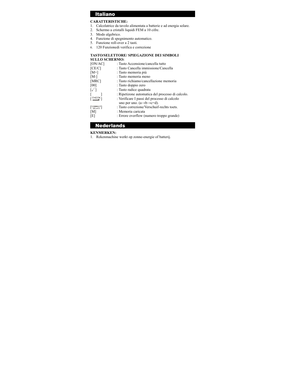 CITIZEN CT-333 User Manual | Page 7 / 24
