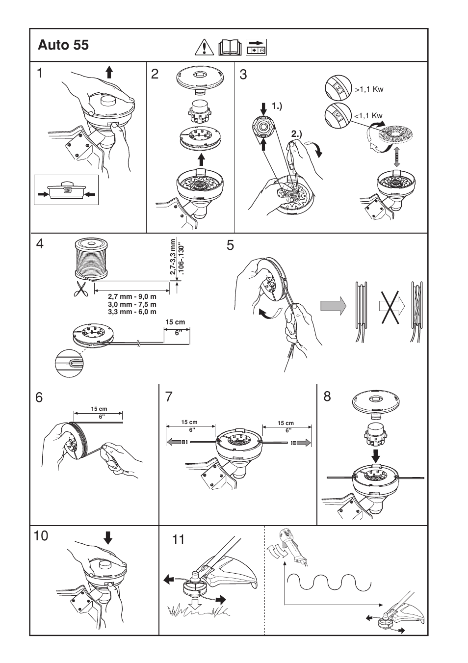 48 auto 55 | Husqvarna RS44 User Manual | Page 37 / 40