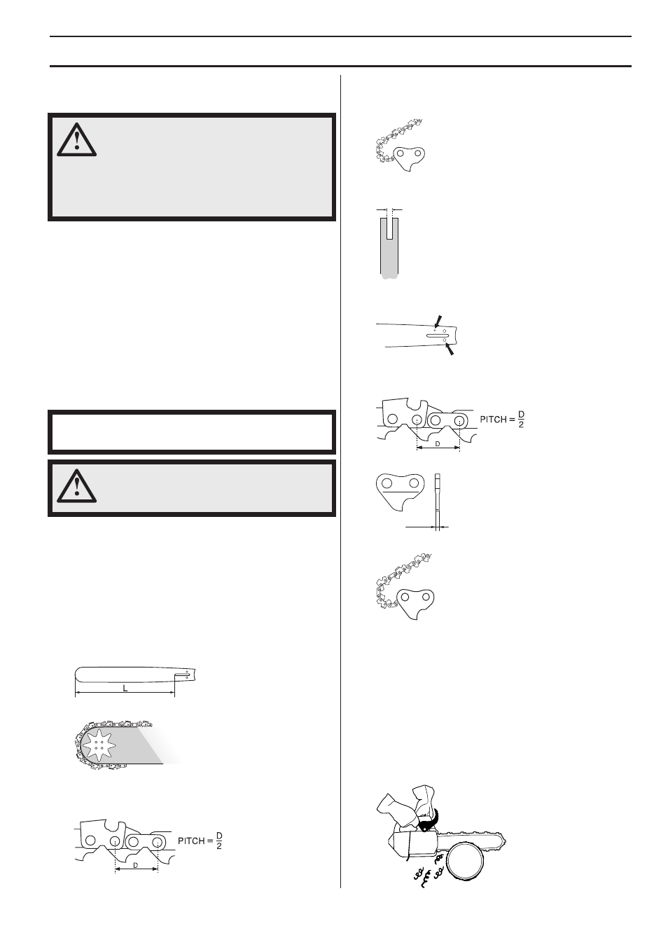 General safety precautions, Cutting equipment designed to reduce kickback | Husqvarna CARB III User Manual | Page 11 / 44