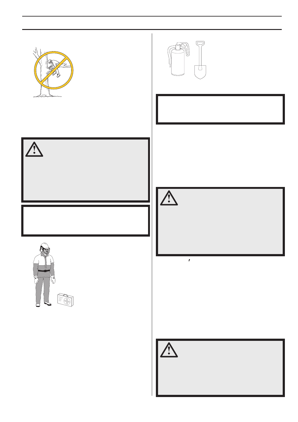 General safety precautions, Personal protective equipment, Machine ′′′′ s safety equipment | Husqvarna CARB III User Manual | Page 7 / 44