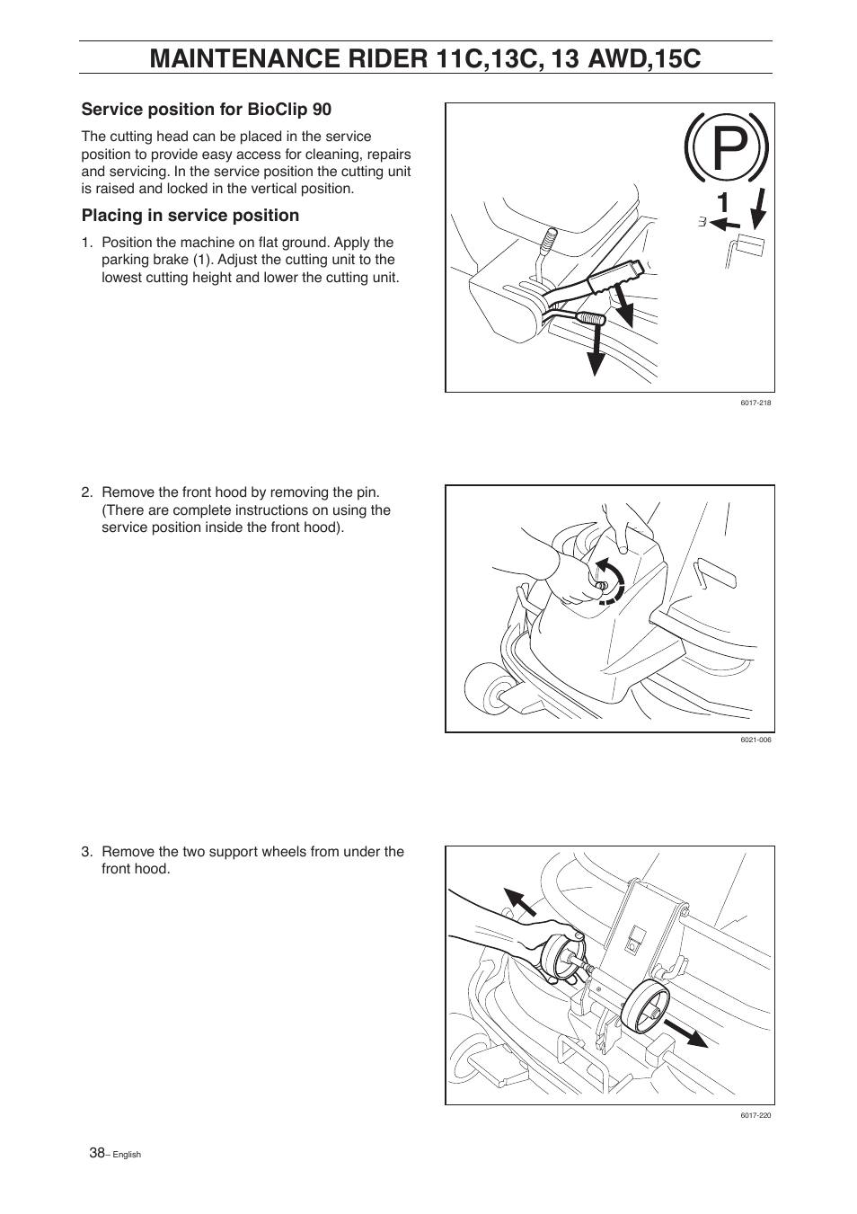 Husqvarna 15 C User Manual | Page 40 / 56
