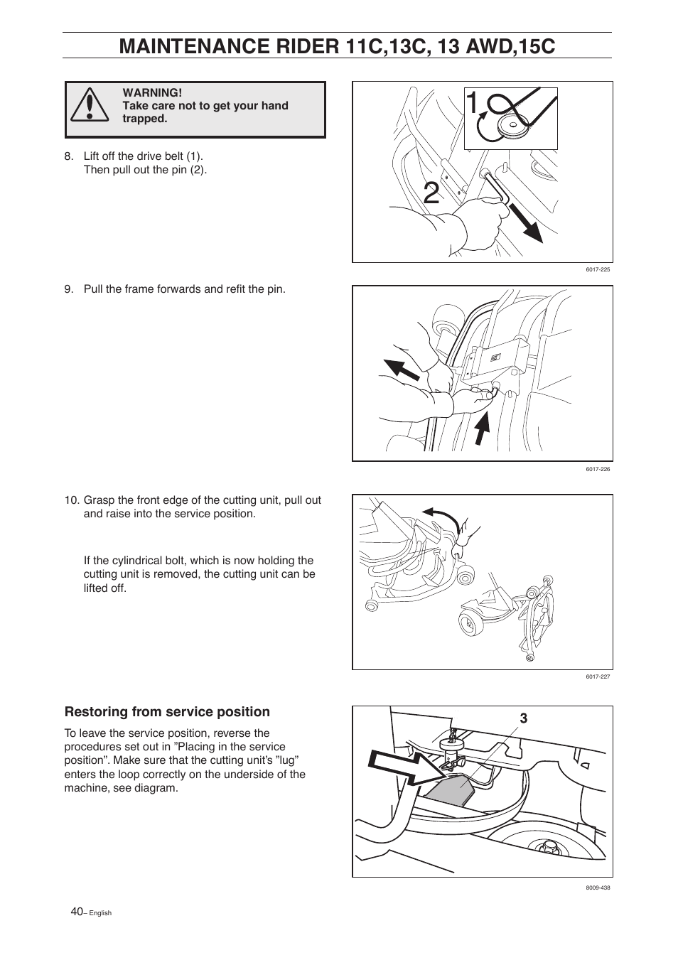 Husqvarna 15 C User Manual | Page 42 / 56