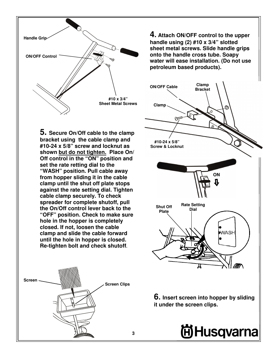Husqvarna 966043502 User Manual | Page 3 / 8