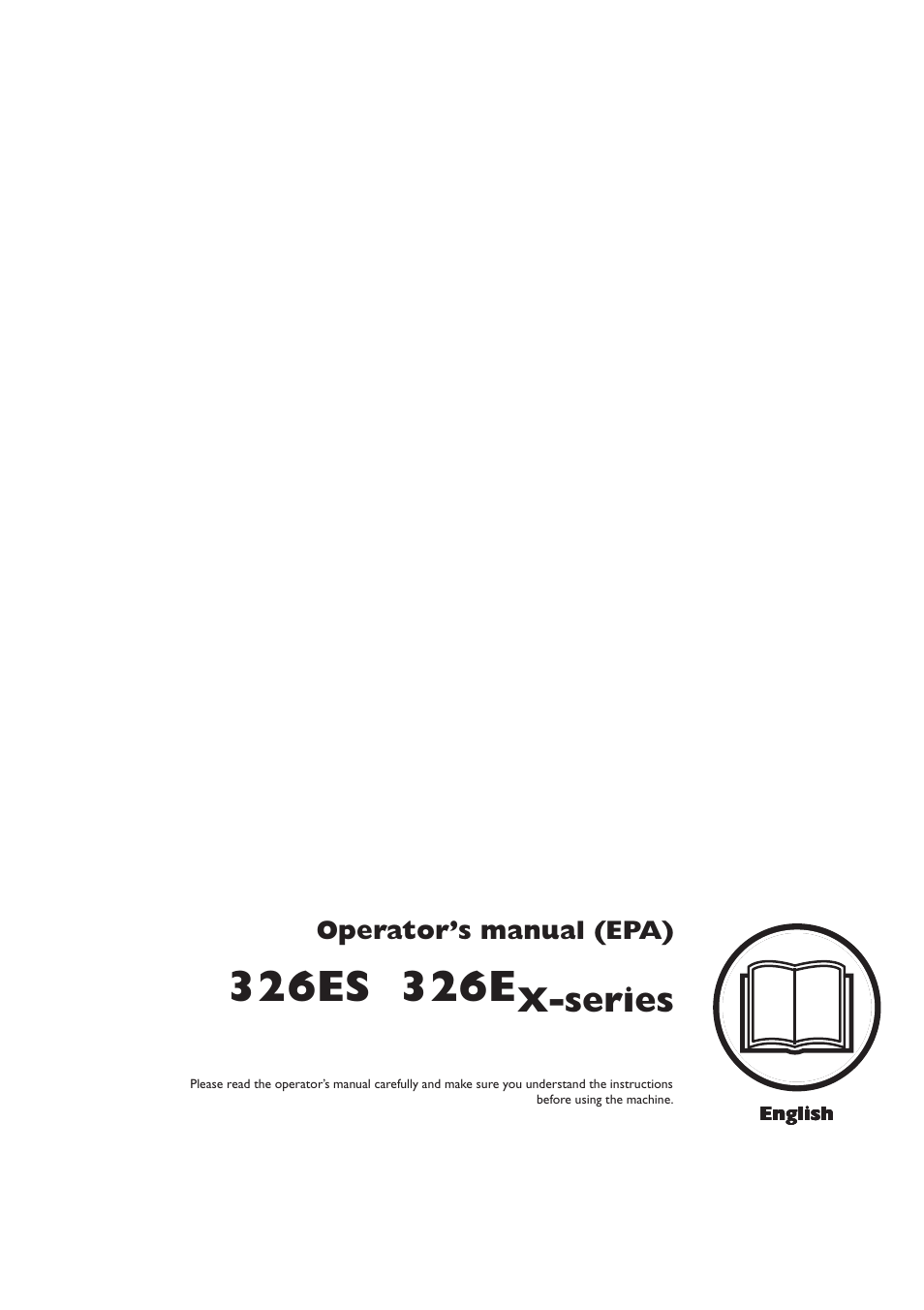 Husqvarna 326ES User Manual | 32 pages