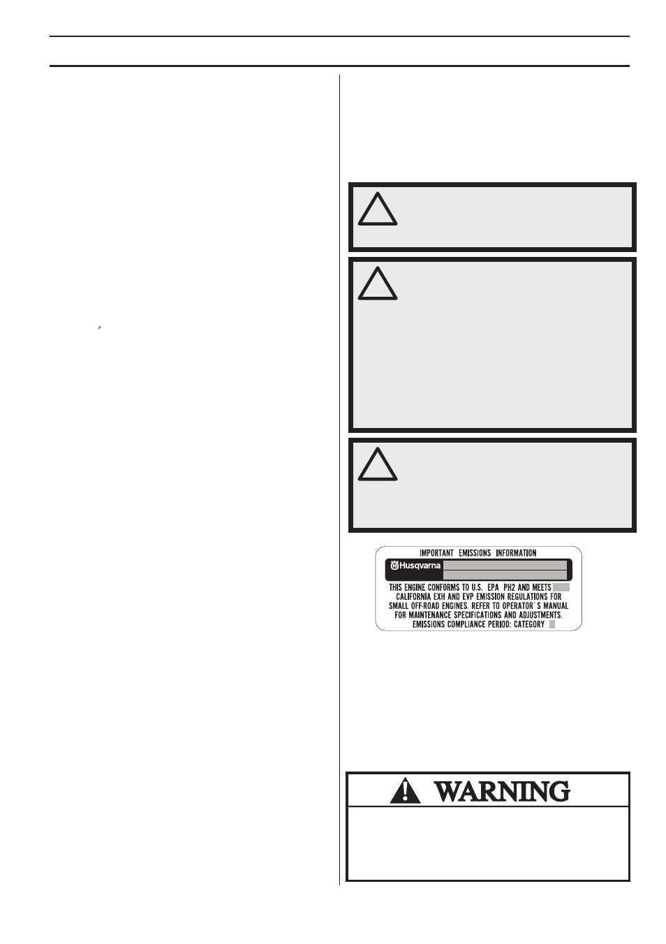 Husqvarna 326ES User Manual | Page 3 / 32