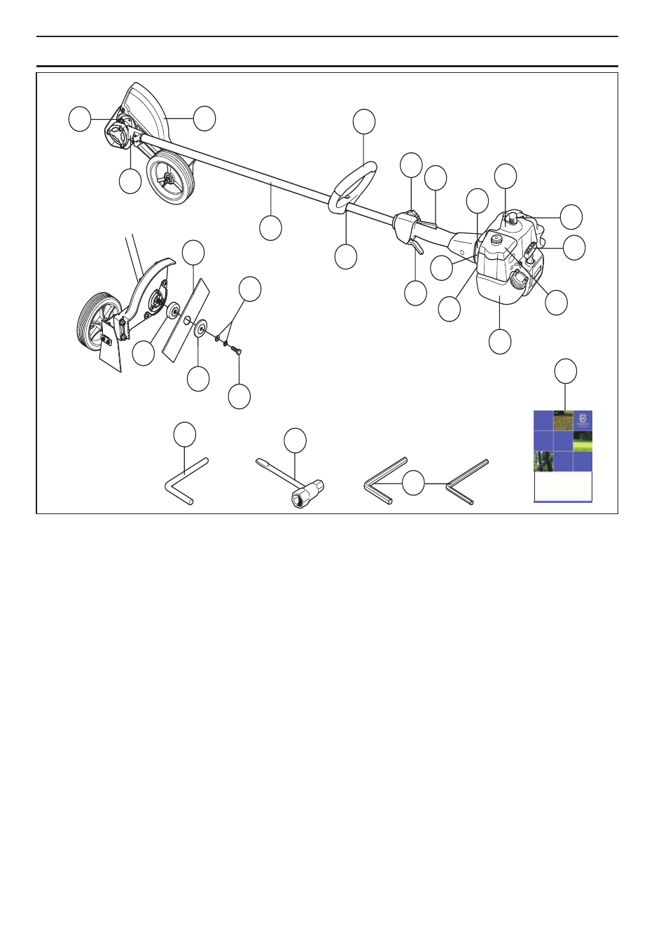 Wha t is wha t | Husqvarna 326ES User Manual | Page 6 / 32