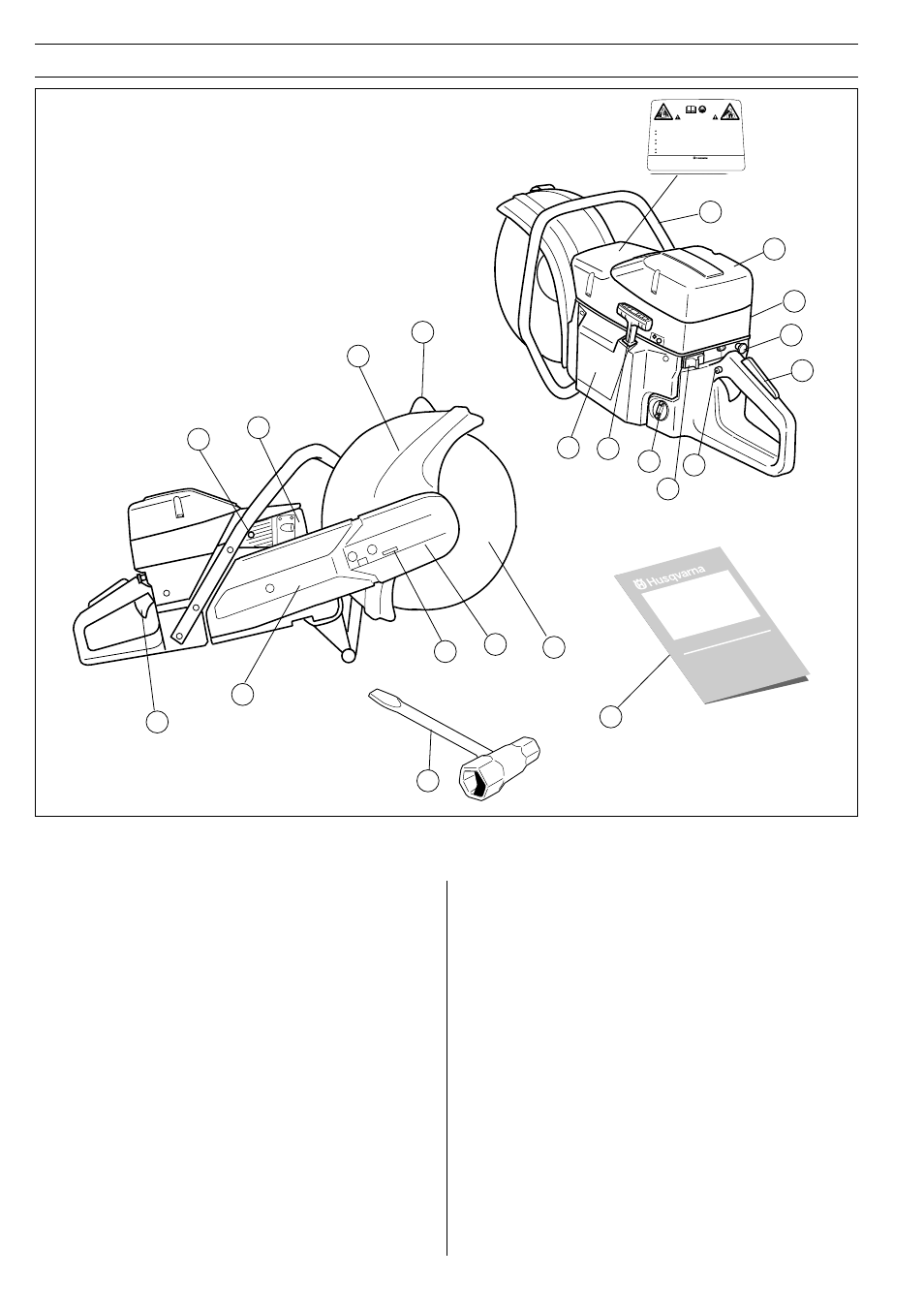 What is what, What is what on the power cutter | Husqvarna 3120K User Manual | Page 12 / 24