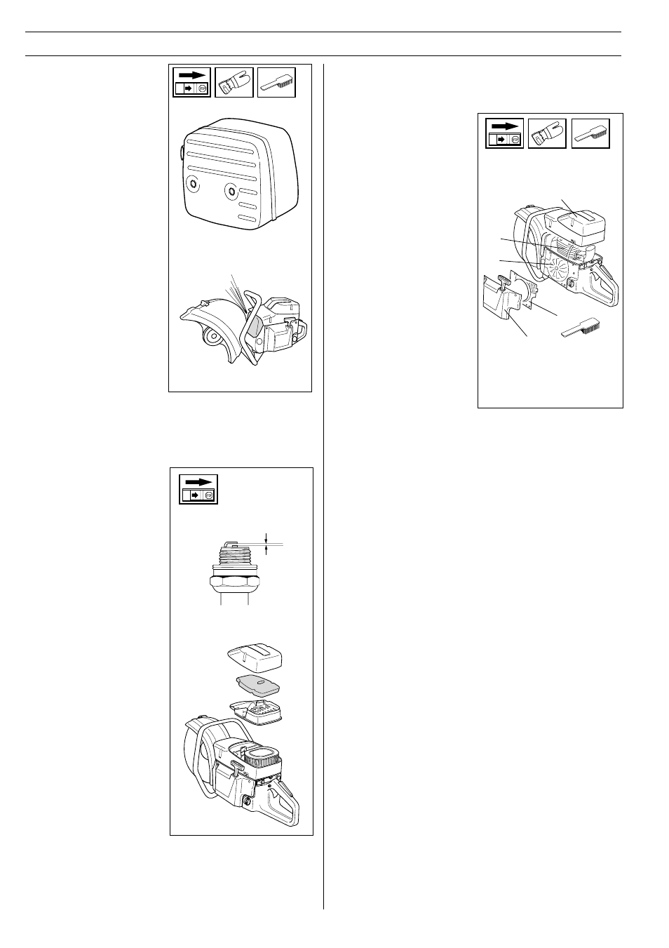 Maintenance, Cooling system, Muffler | Spark plug | Husqvarna 3120K User Manual | Page 20 / 24