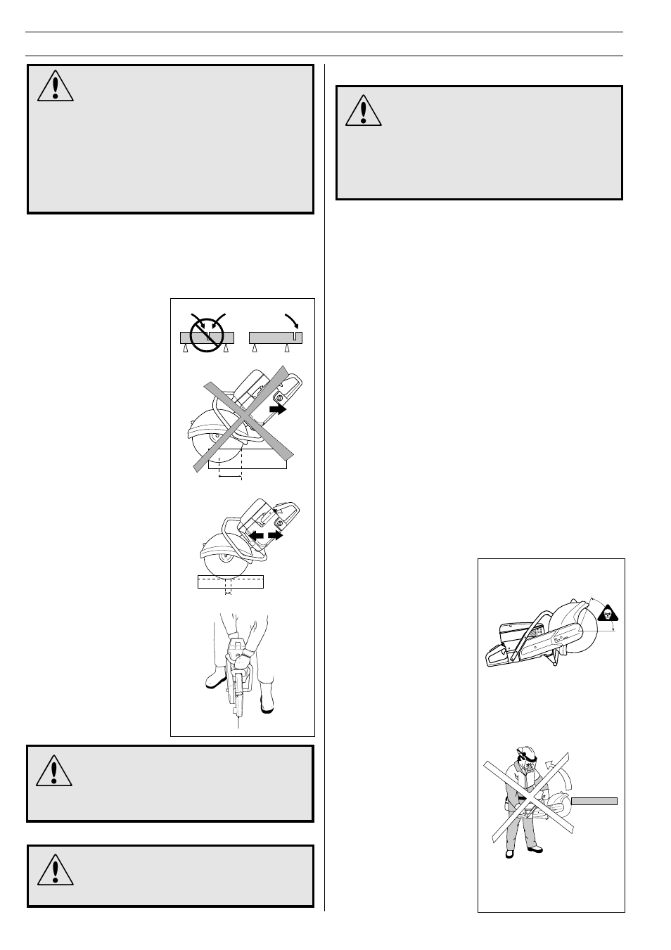 Safety instructions, Kickback | Husqvarna 3120K User Manual | Page 8 / 24