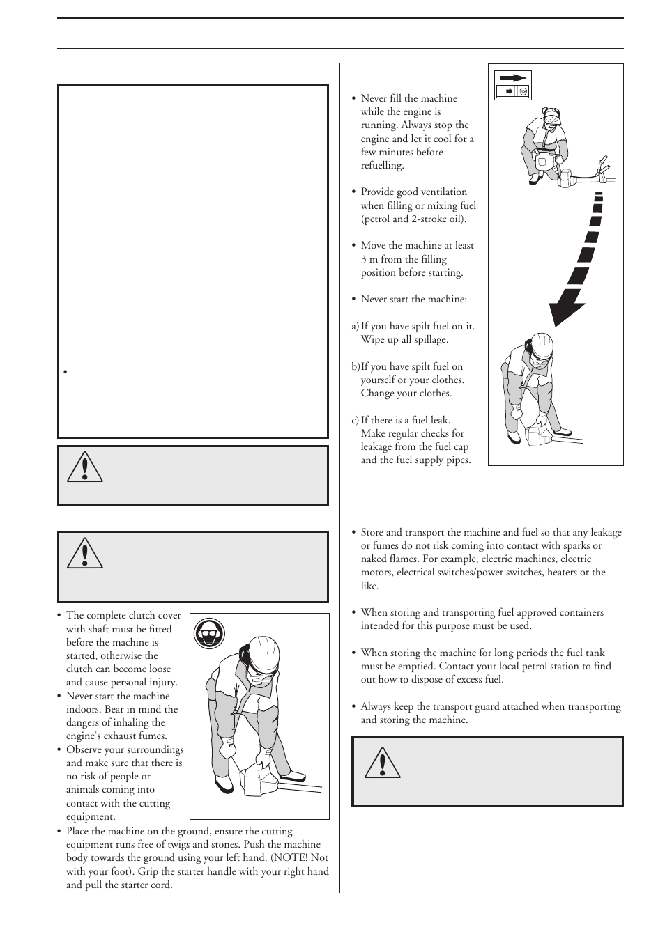 Safety instructions, General safety instructions | Husqvarna 225R EN User Manual | Page 11 / 36