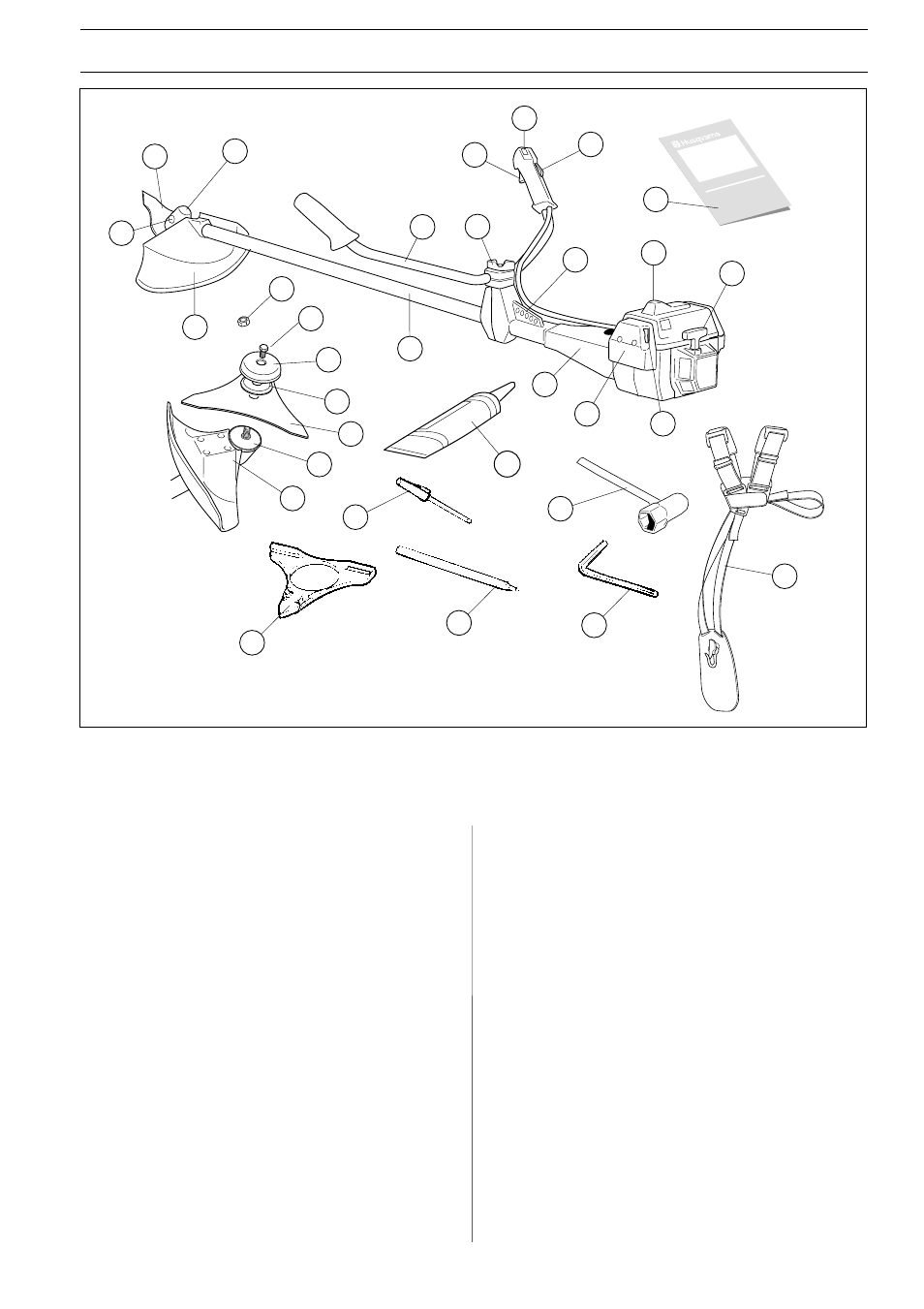 What is what, 250r, What is what on the clearing saw? (250r) | Husqvarna 245 RX User Manual | Page 19 / 52