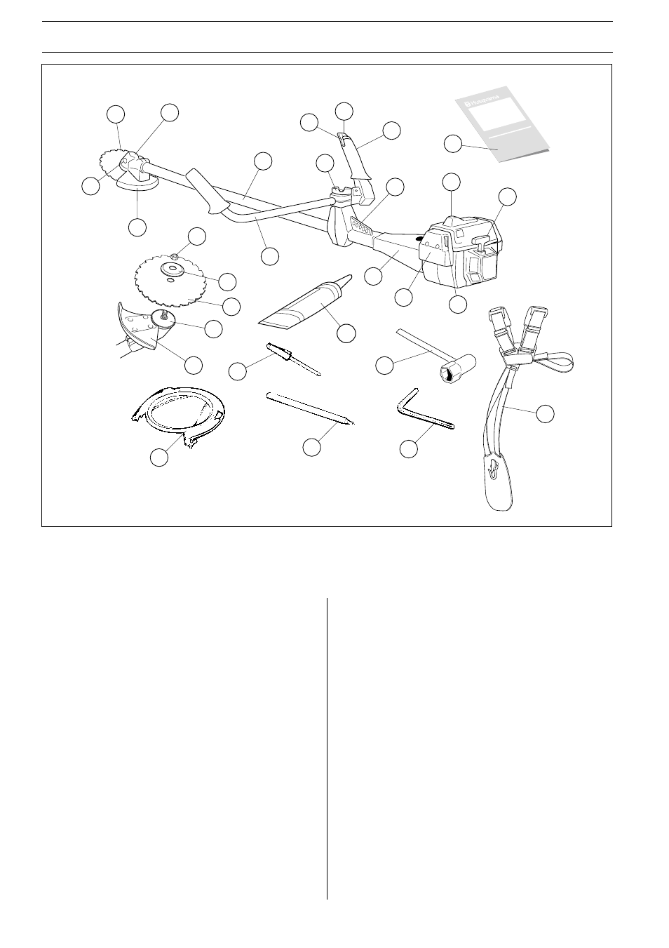 What is what, 252rx, What is what on the clearing saw? (252rx) | Husqvarna 245 RX User Manual | Page 20 / 52