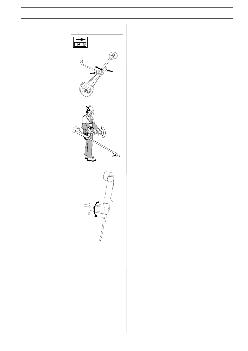 Assembly, Assembling the handlebars (265rx) | Husqvarna 245 RX User Manual | Page 23 / 52