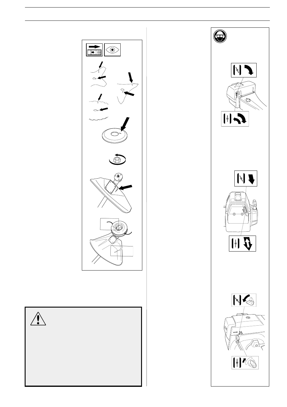 Start and stop, Control before starting | Husqvarna 245 RX User Manual | Page 27 / 52