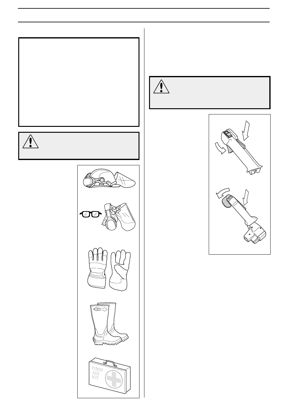 Safety instructions | Husqvarna 245 RX User Manual | Page 4 / 52