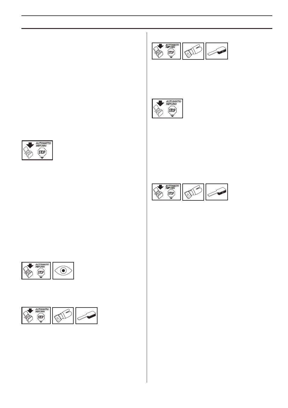 Gashebelsperre, Kettenfänger, Rechtshandschutz | Antivibrationssystem, Stoppschalter, Schalldämpfer, Wartung | Husqvarna 140 User Manual | Page 279 / 420