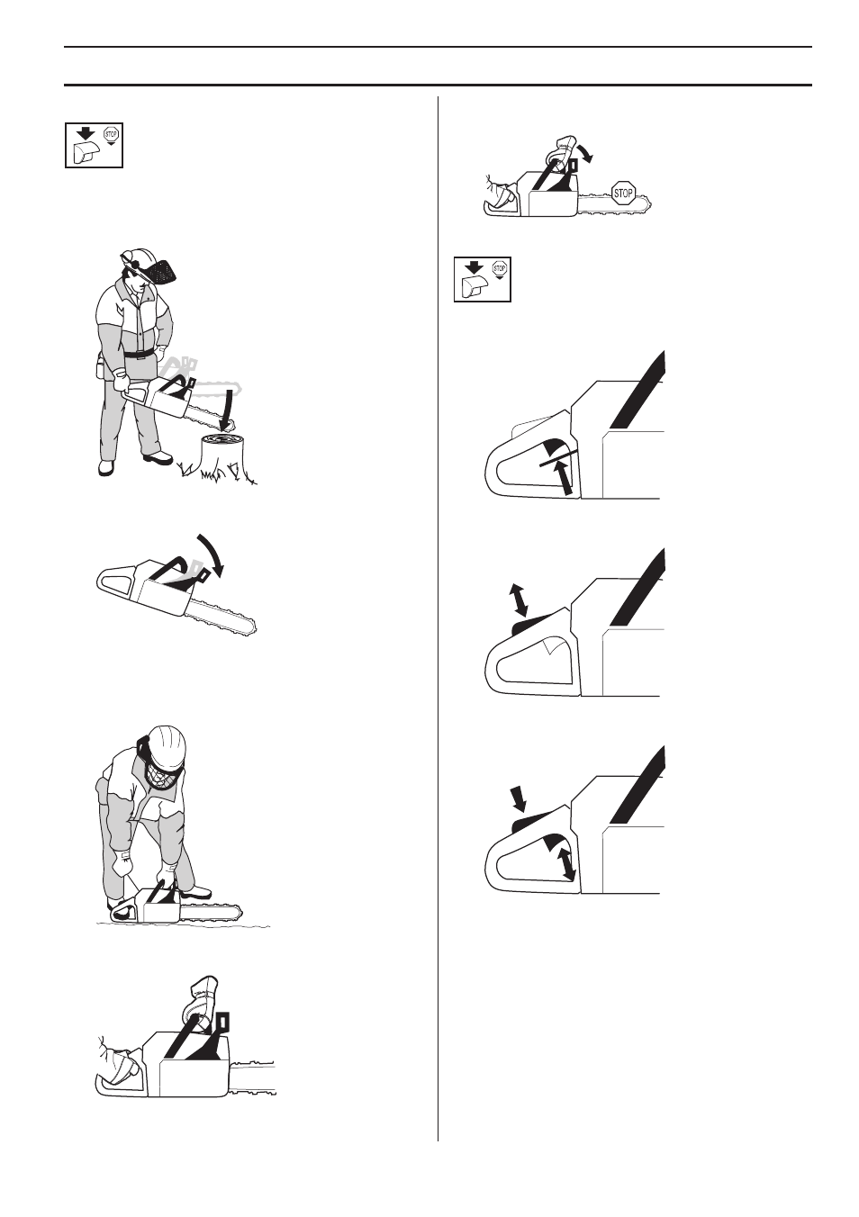 Throttle lockout, Maintenance | Husqvarna 570 EPA III User Manual | Page 31 / 44