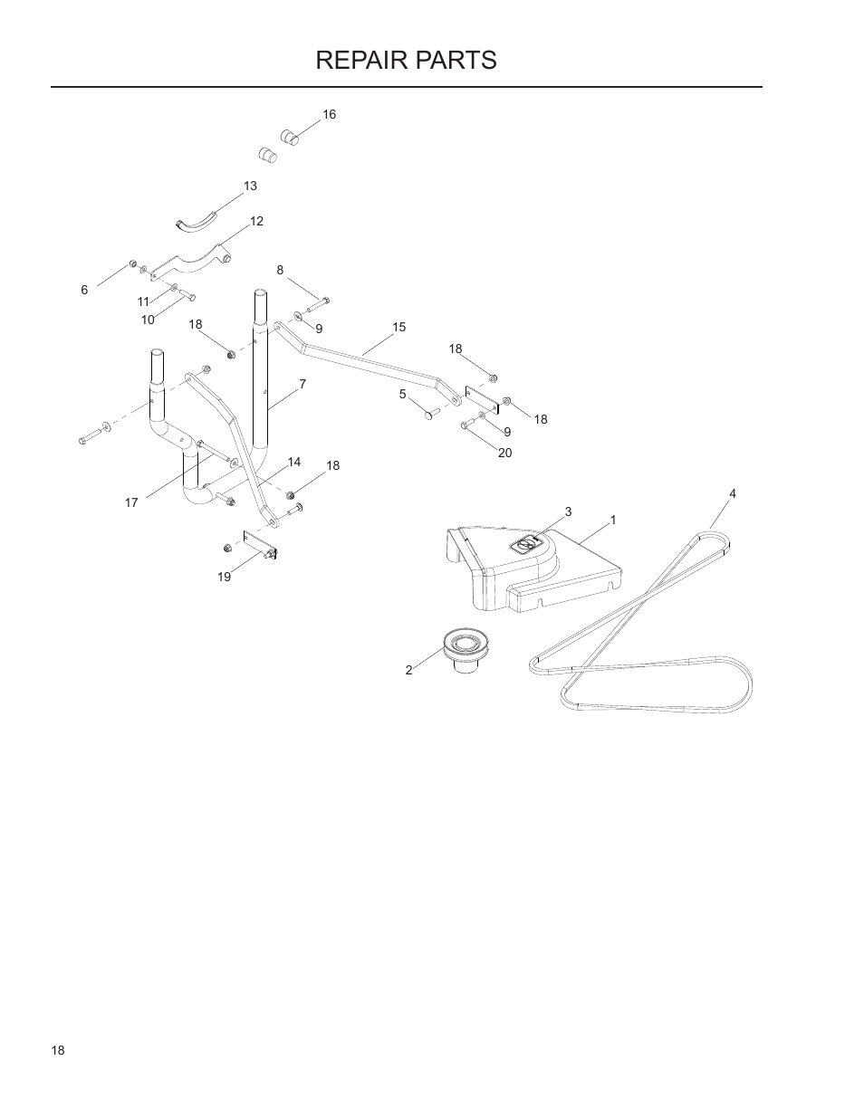 Repair parts | Husqvarna 966004701 User Manual | Page 17 / 21