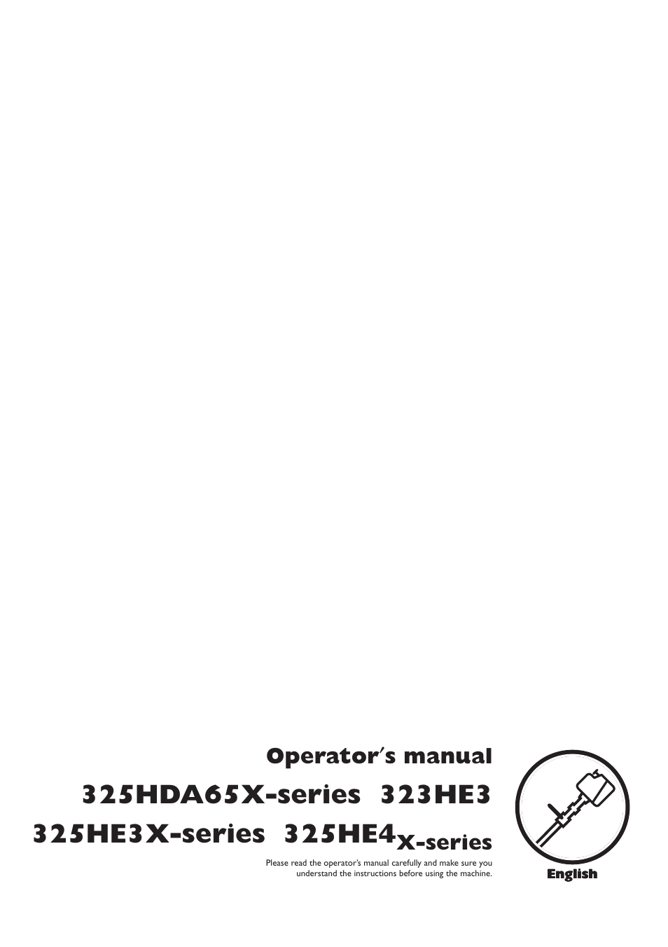 Husqvarna 325HDA65X-Series User Manual | 24 pages
