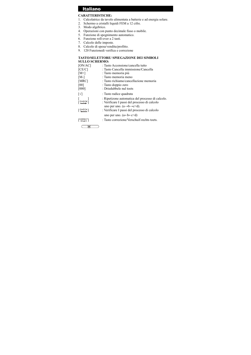 CITIZEN CT-666 User Manual | Page 10 / 35