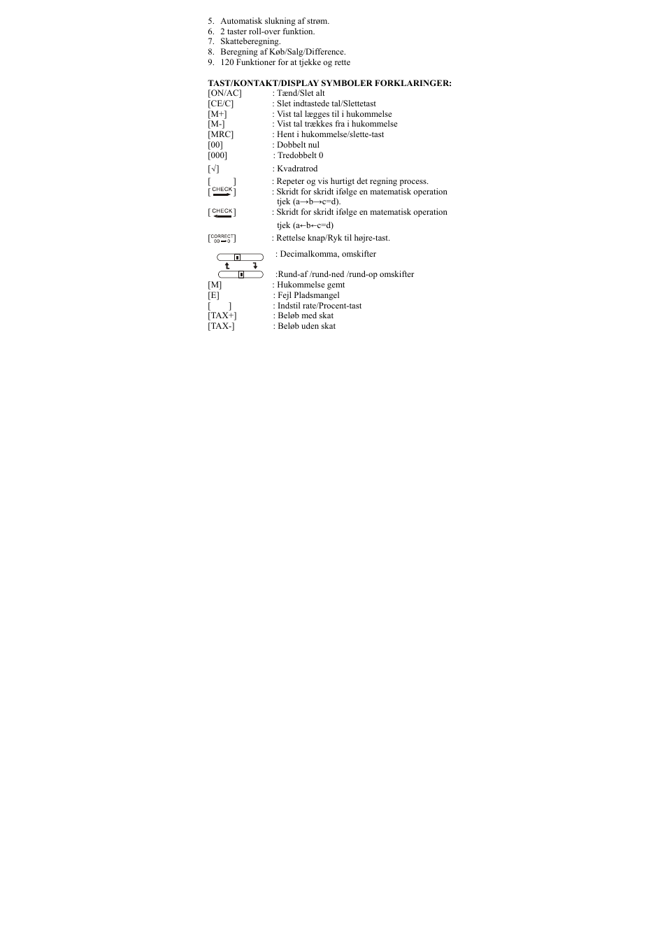 CITIZEN CT-666 User Manual | Page 18 / 35