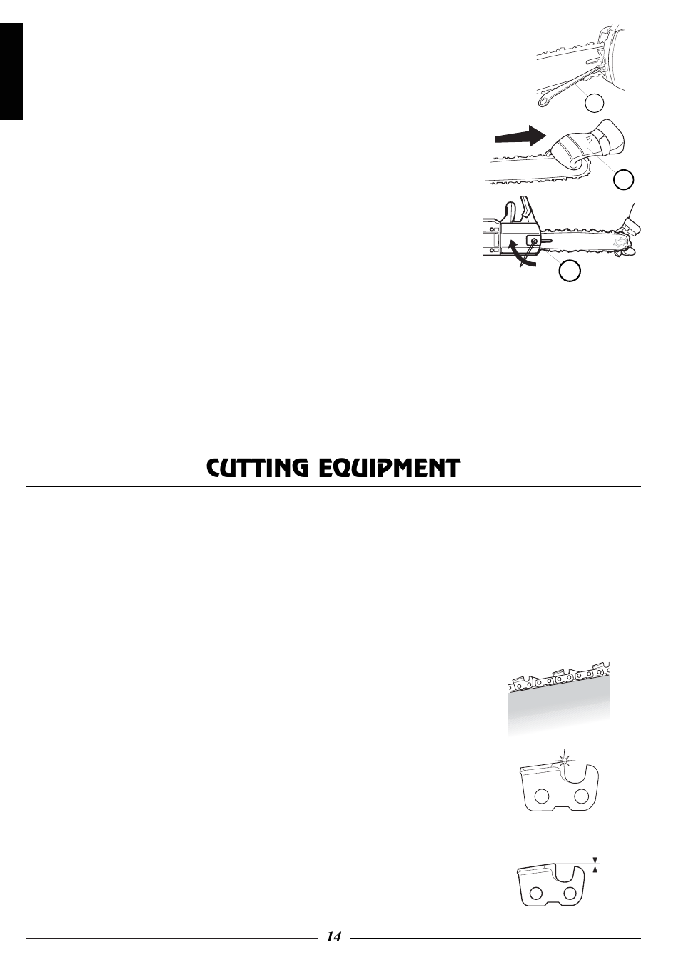 Cutting equipment | Husqvarna 318 User Manual | Page 15 / 24