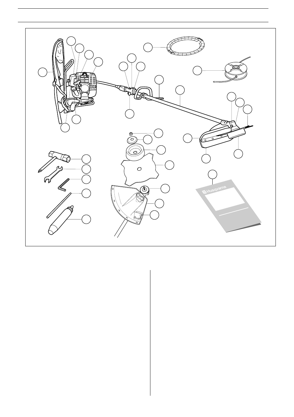 What is what | Husqvarna 142RB User Manual | Page 13 / 29